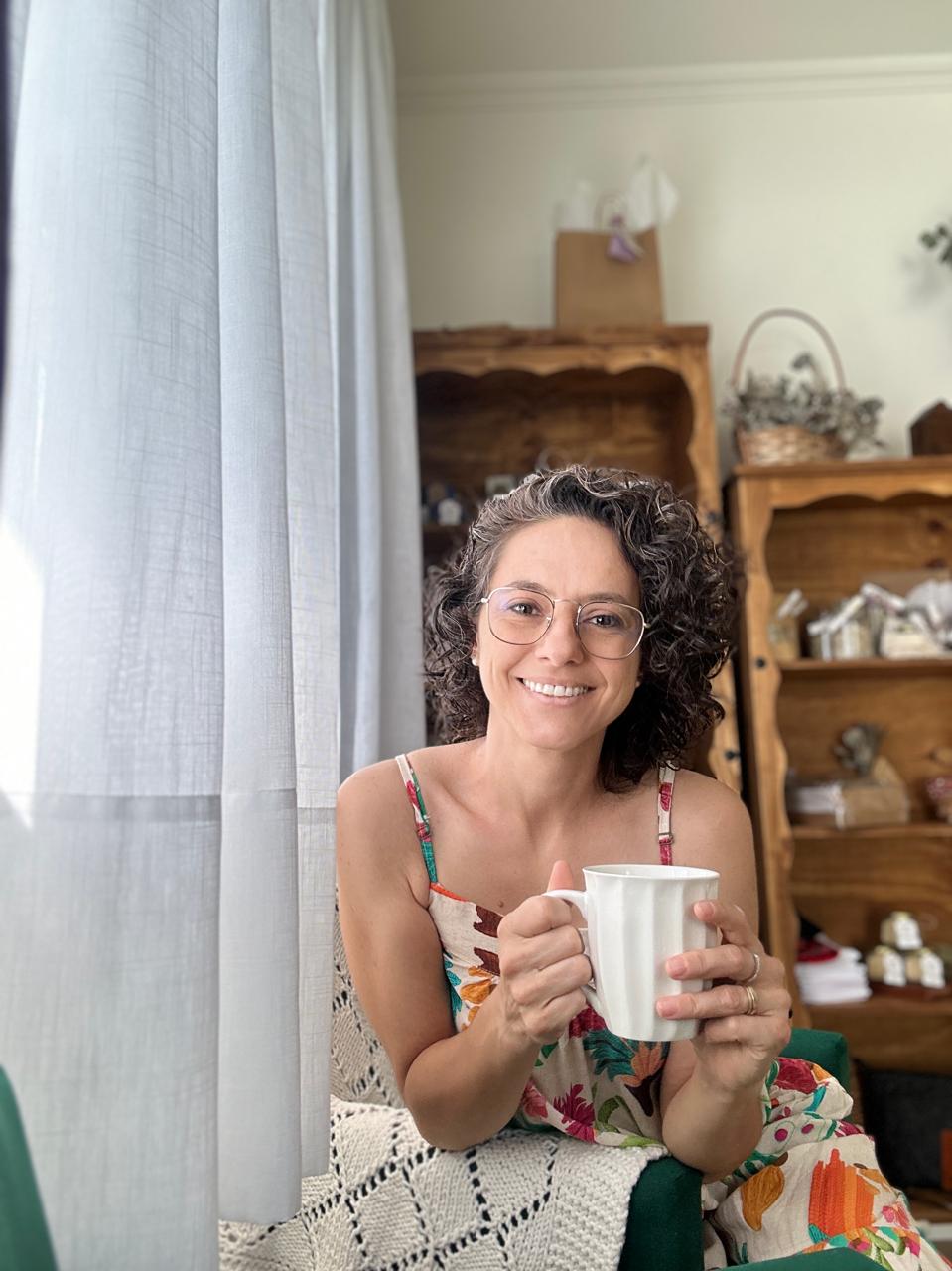 Carise Krahl, criadora da Com Lavanda